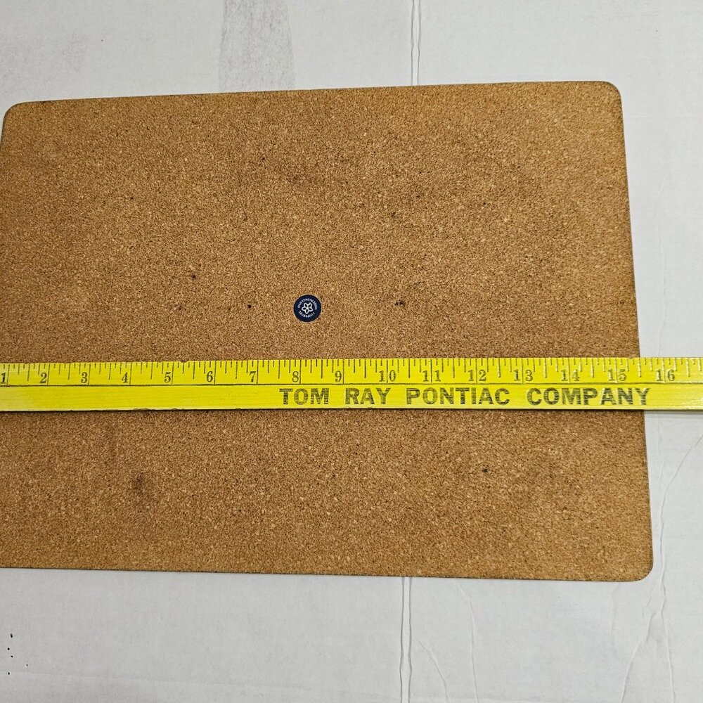 Pimpernel English Lemons Placemat 16" cork backed vtg inspired art by S. Hely - Picture 4 of 8